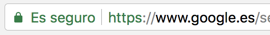 HTTPS en Chrome